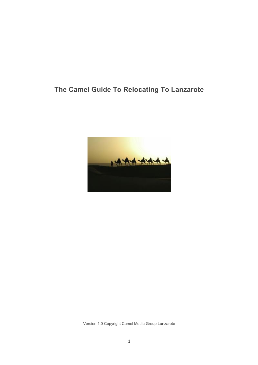 The Camel Guide to Relocating to Lanzarote