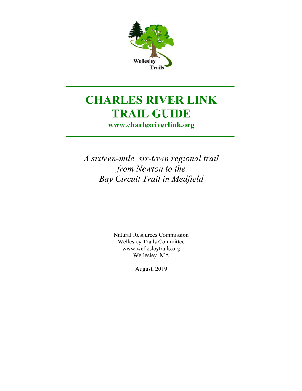 Charles River Link Trail Guide