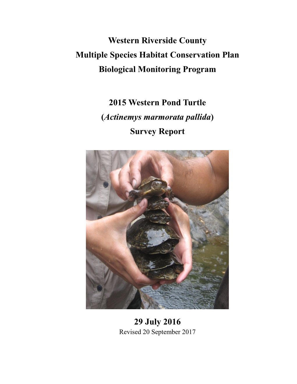 2015-Western-Pond-Turtle-Report.Pdf