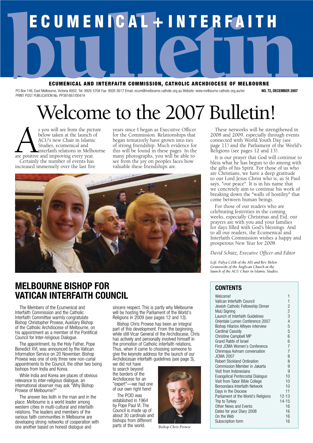 The 2007 Bulletin!