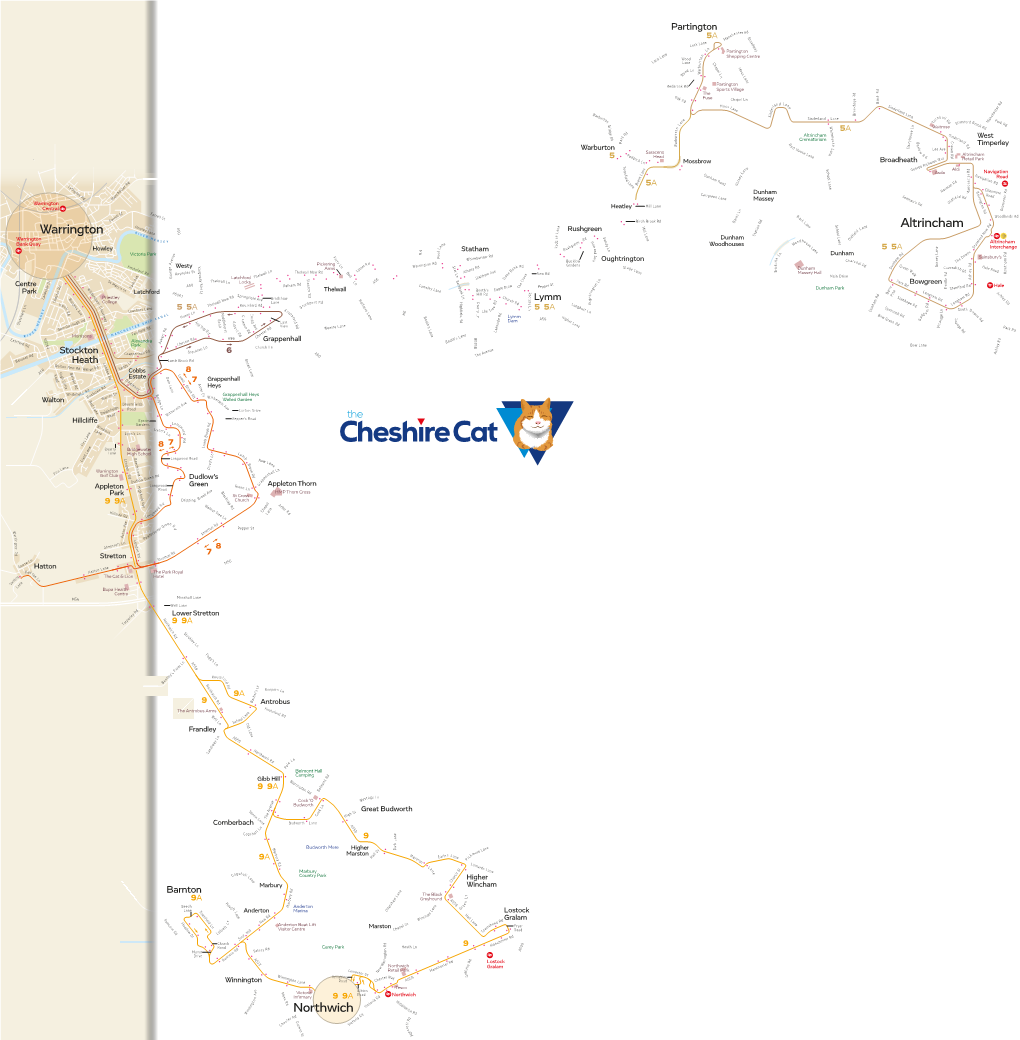 Cheshire Cats Network Map May21