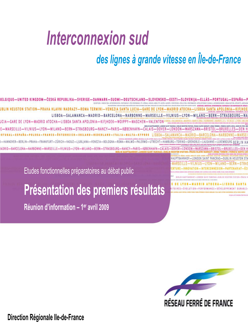 Interconnexion Sud Des Lignes À Grande Vitesse En Île-De-France