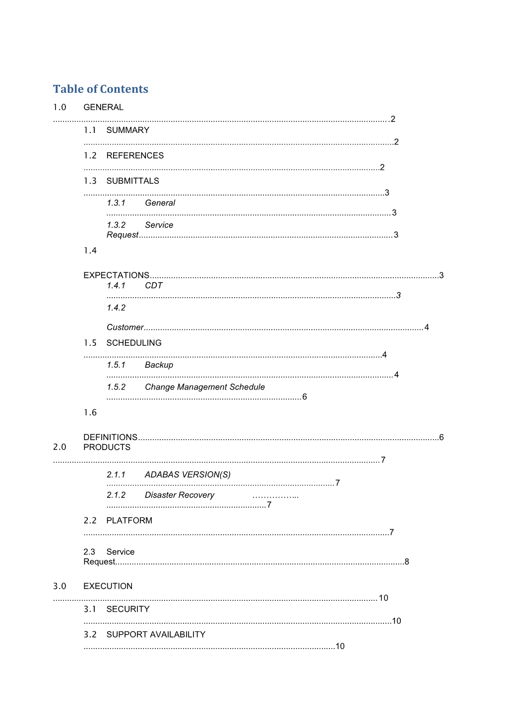 Manual of Practice