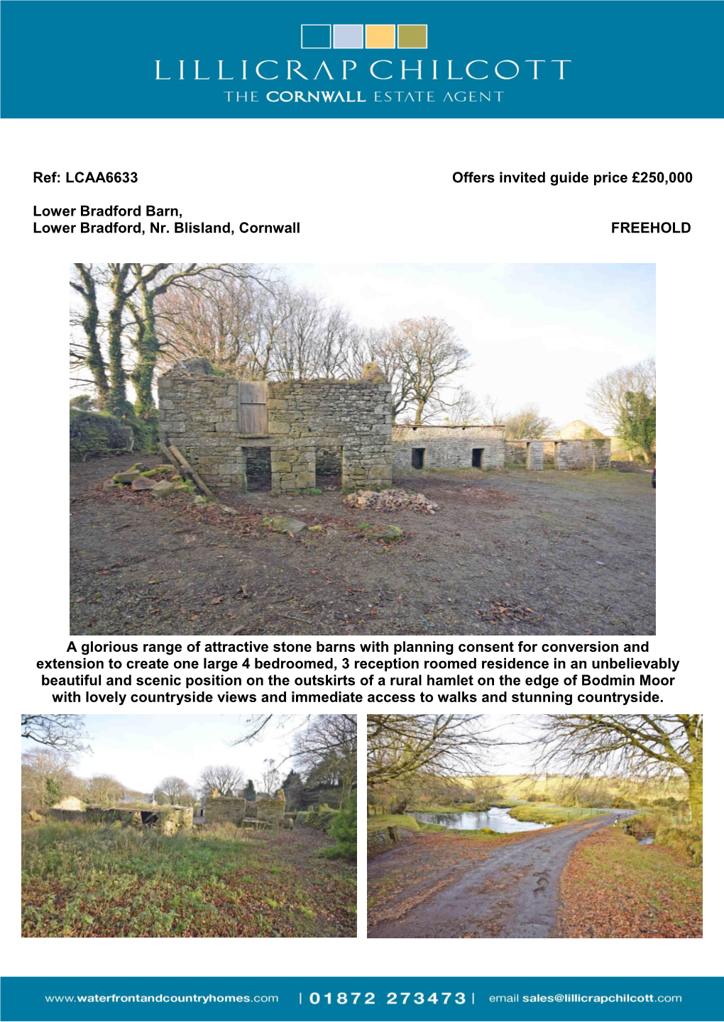 Ref: LCAA6633 Offers Invited Guide Price £250,000