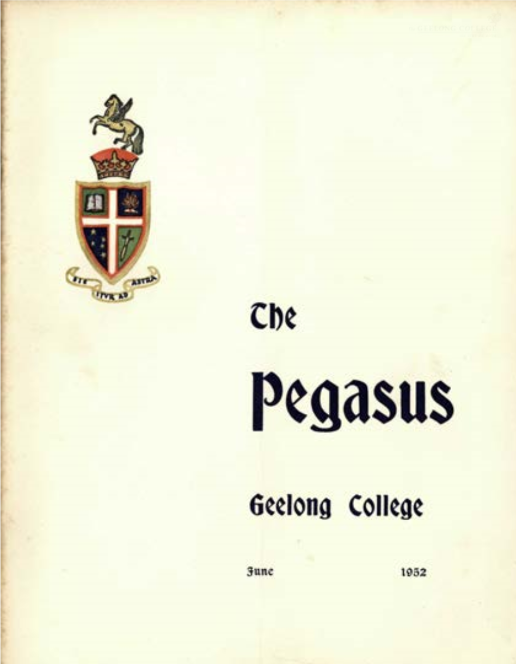 Pegasus June 1952