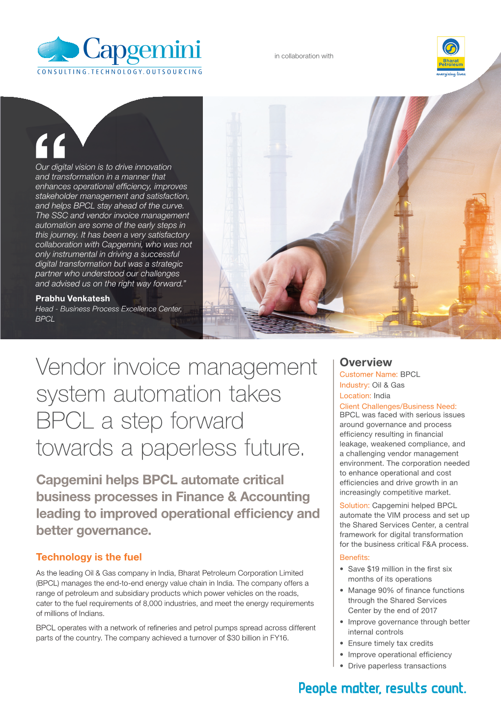 Vendor Invoice Management System Automation Takes BPCL a Step