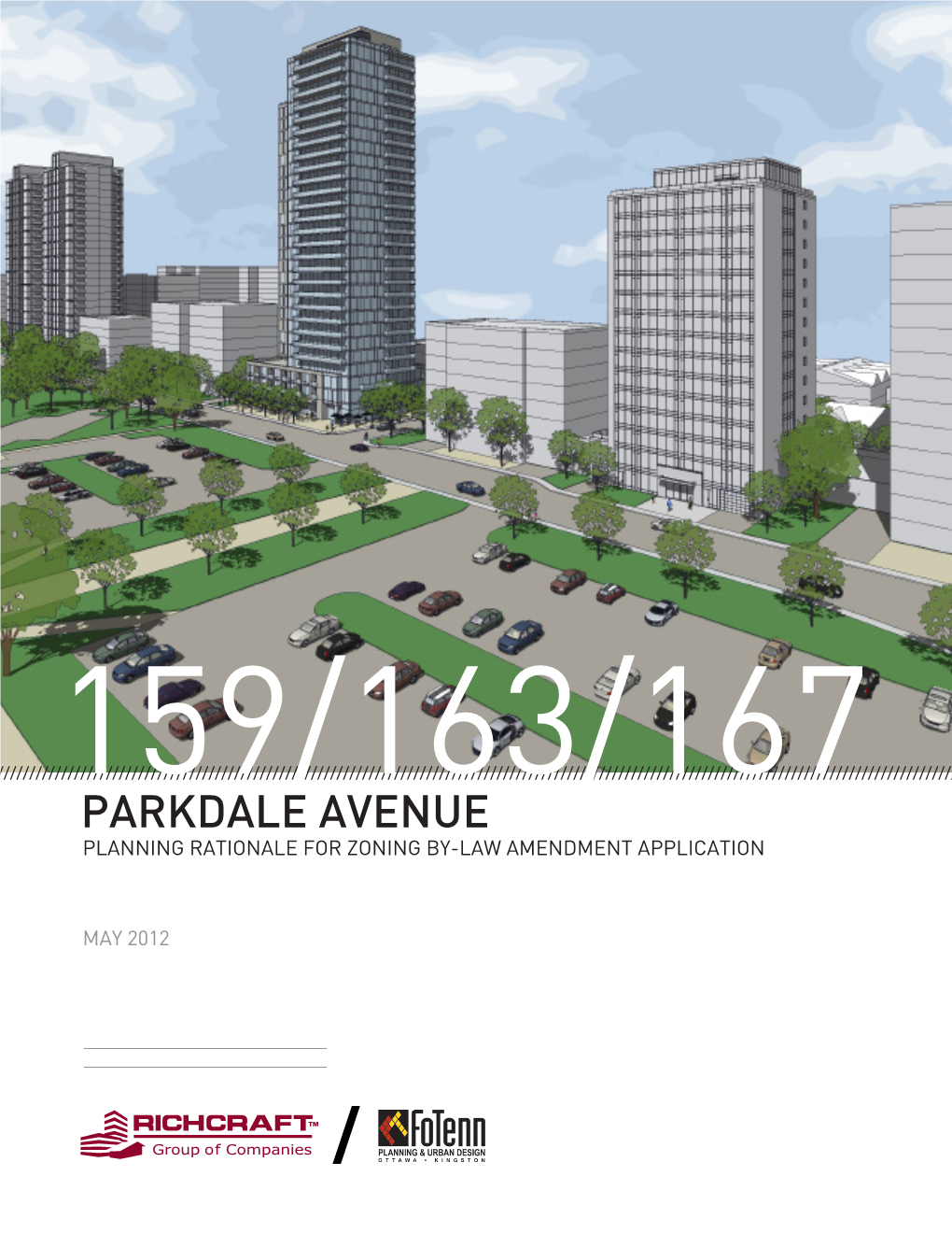 Parkdale Avenue Planning Rationale for Zoning By-Law Amendment Application