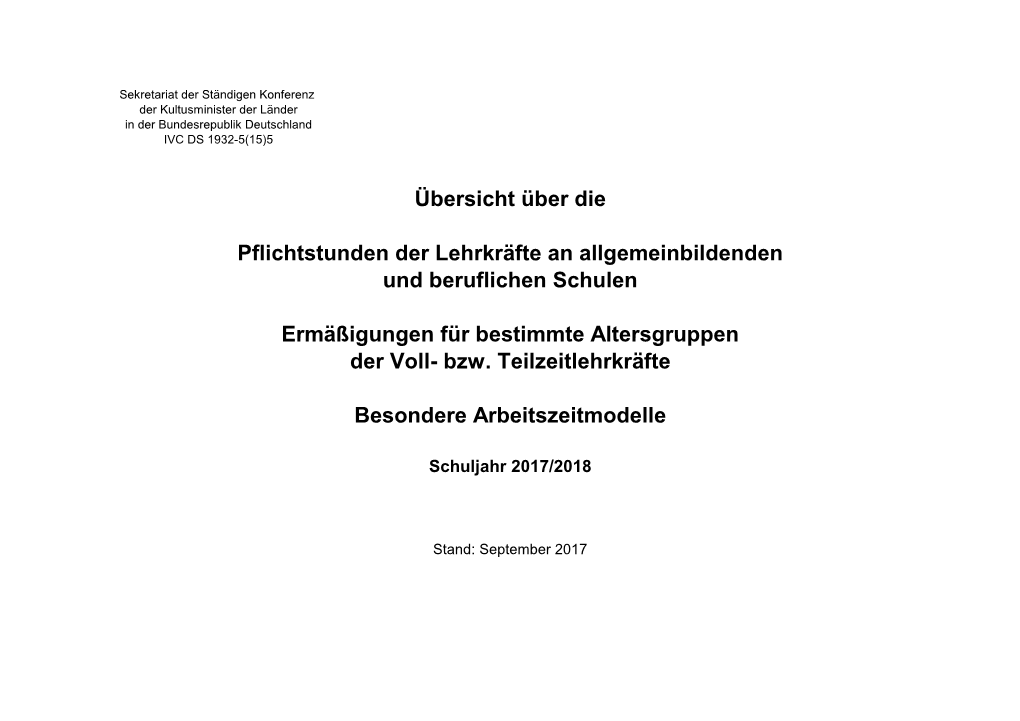 Pflichtstunden Der Lehrer 2017.Pdf