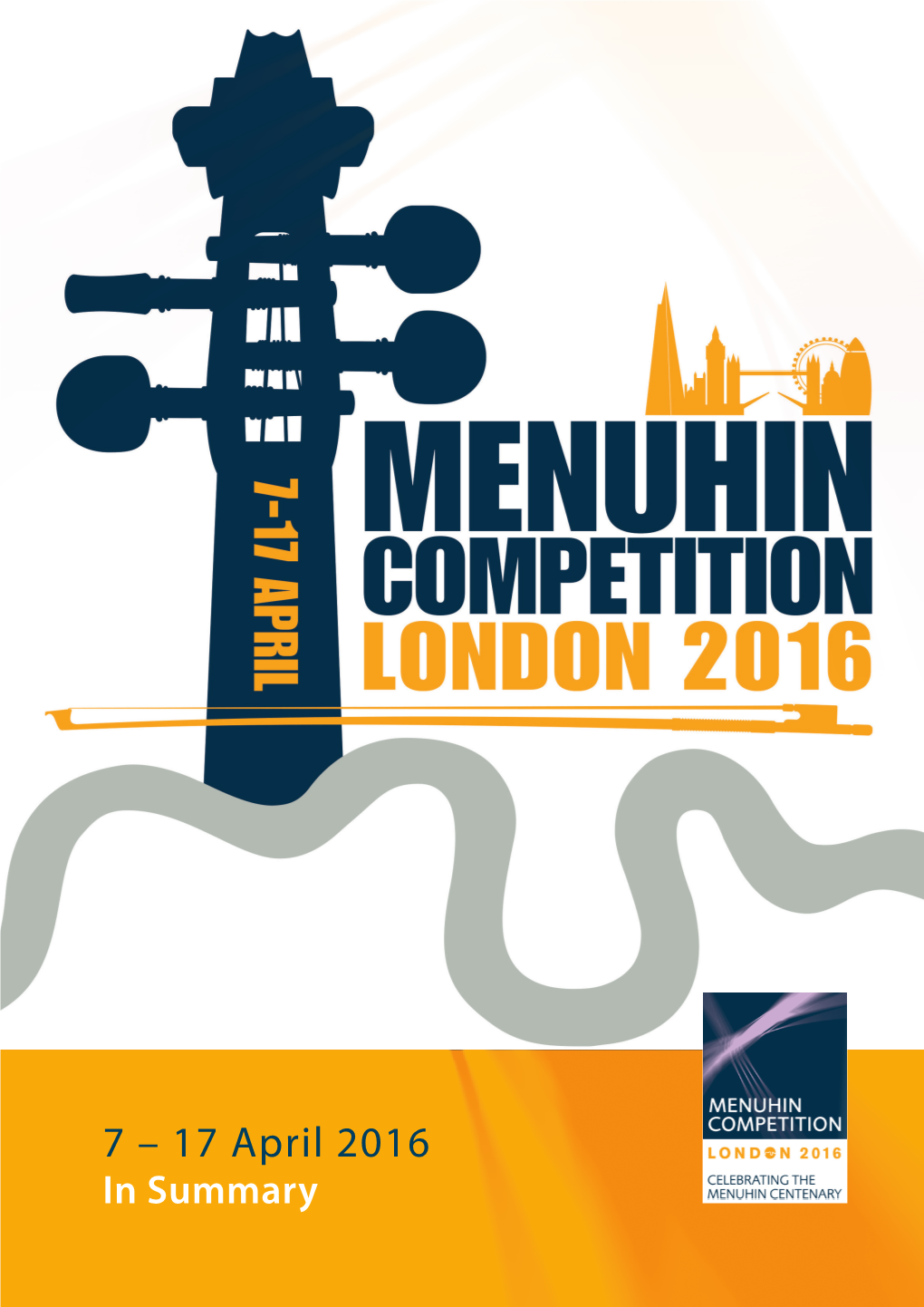 17 April 2016 in Summary the Menuhin Competition London 2016 in Numbers
