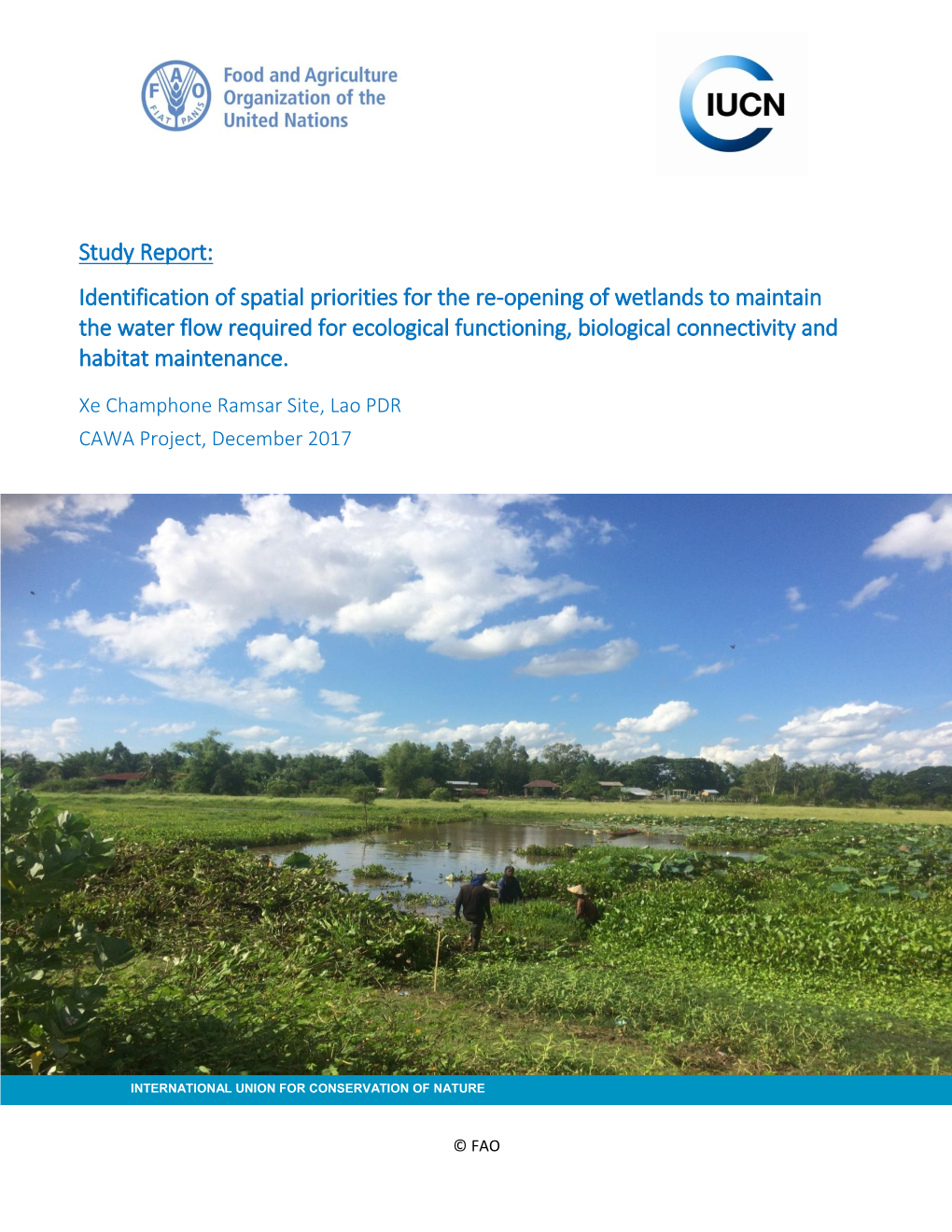 Identification of Spatial Priorities for the Re-Opening of Wetlands to Maintain