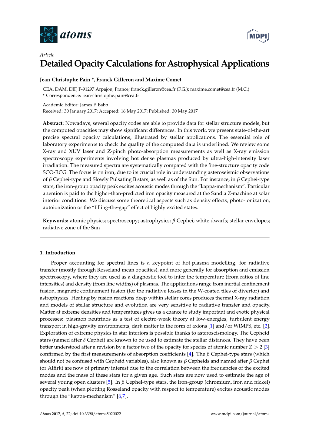 Detailed Opacity Calculations for Astrophysical Applications