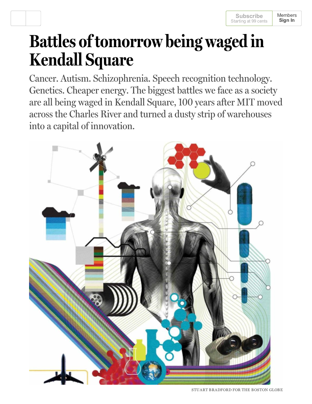 Battles of Tomorrow Being Waged in Kendall Square Cancer