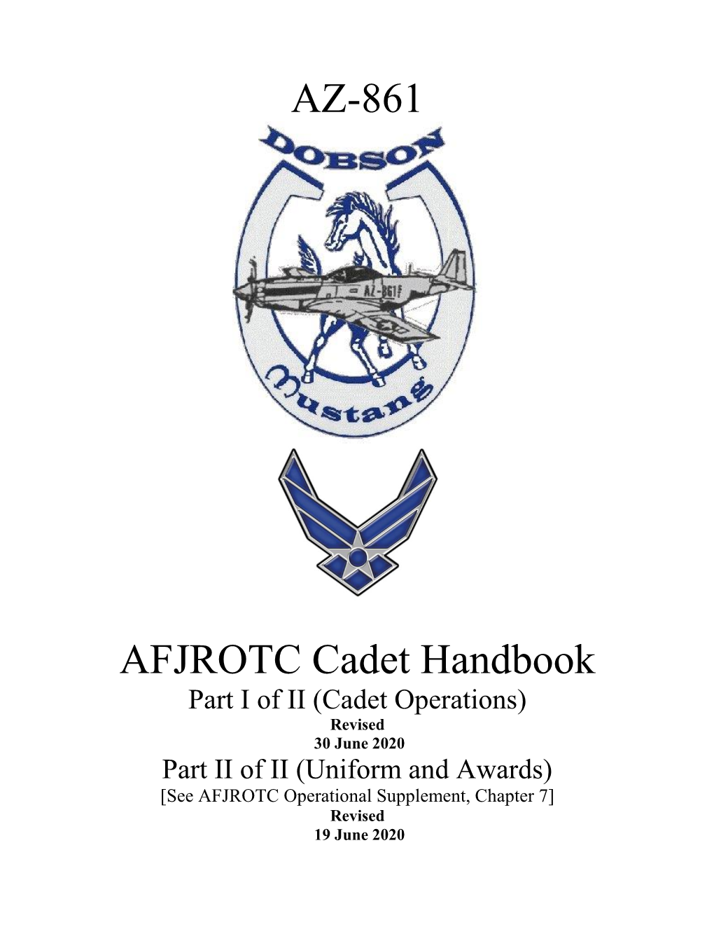 AZ-861 AFJROTC Cadet Handbook