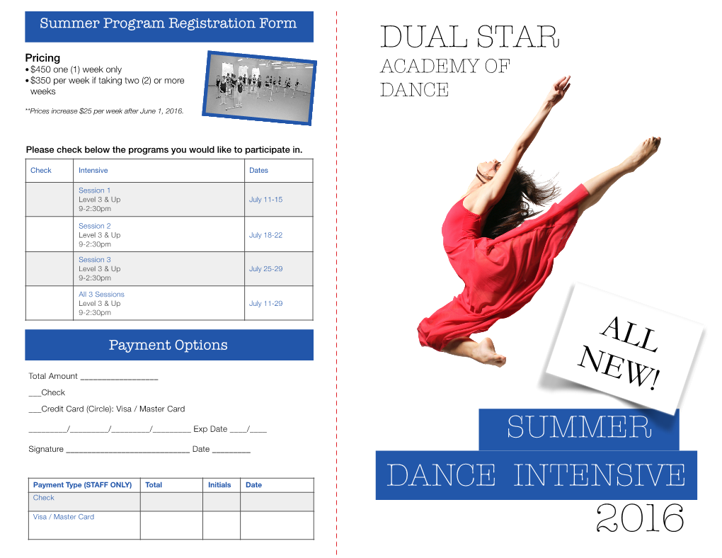 Summer Intensives 2016.Pages