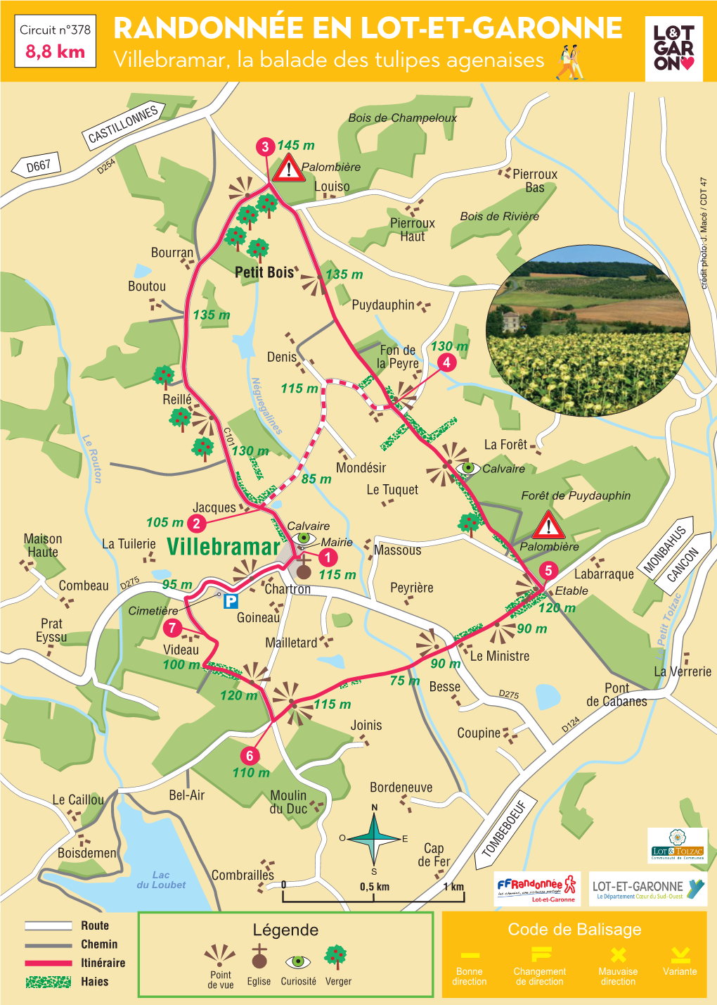 Fiche Mise À Jour Le 17 Août 2020 © CDT 47 Distance : 8,8 Km