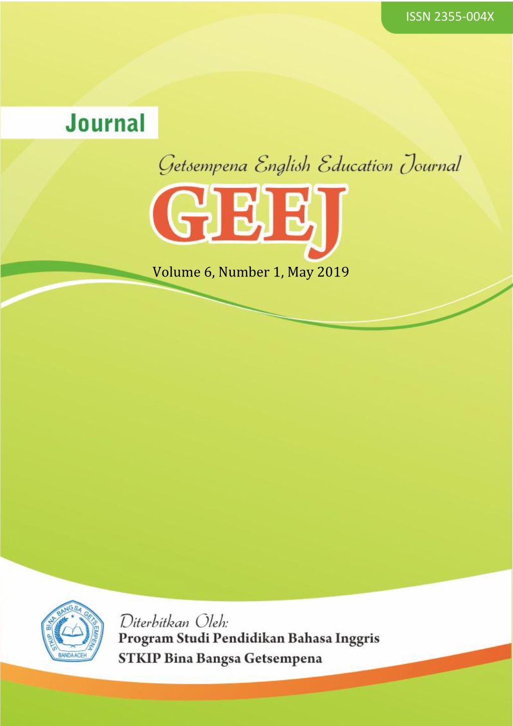 Volume 6, Number 1, May 2019