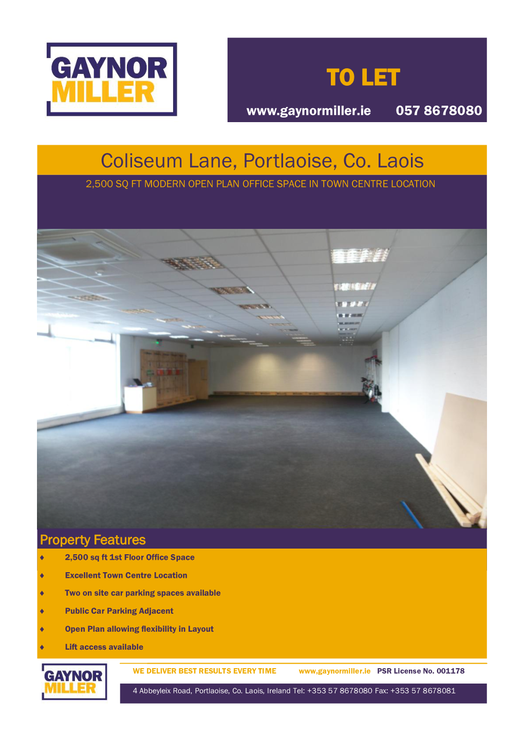 Coliseum Lane Brochure