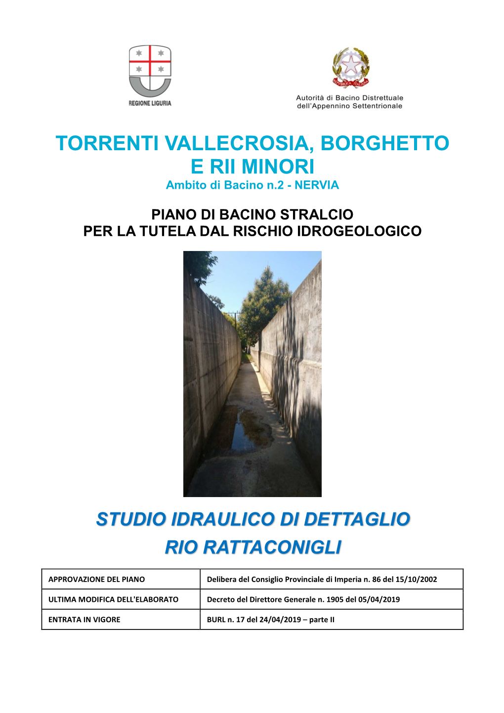 Torrenti Vallecrosia, Borghetto E Rii Minori