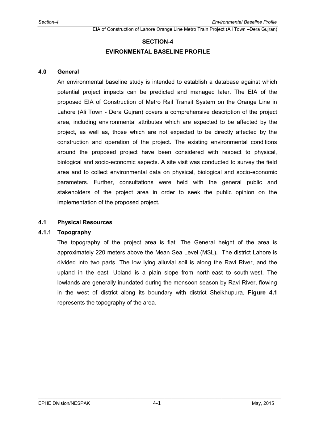 Section-4 Baseline Profile.Pdf