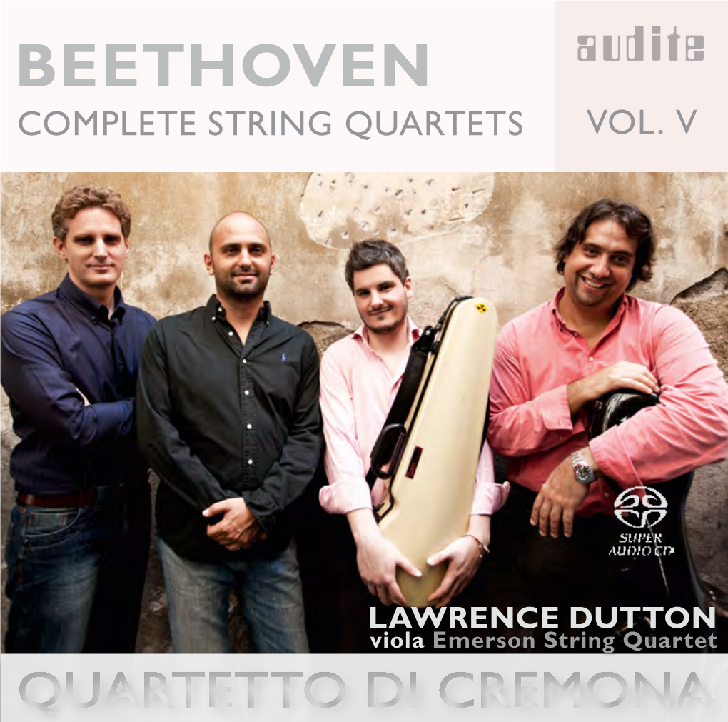 Beethoven Complete String Quartets Vol