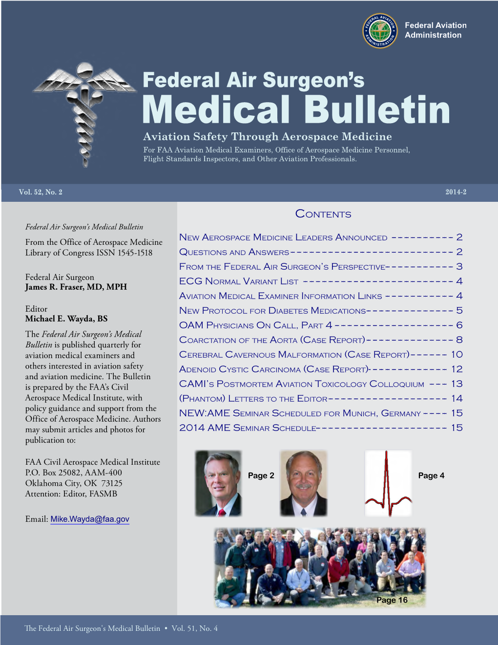 Federal Air Surgeon's Medical Bulletin • Vol