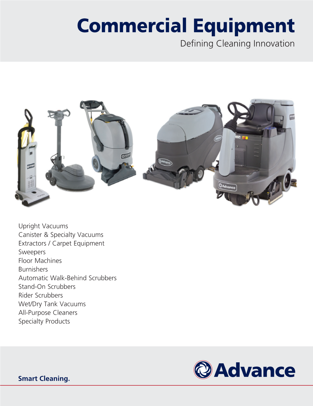 Commercial Equipment Defining Cleaning Innovation