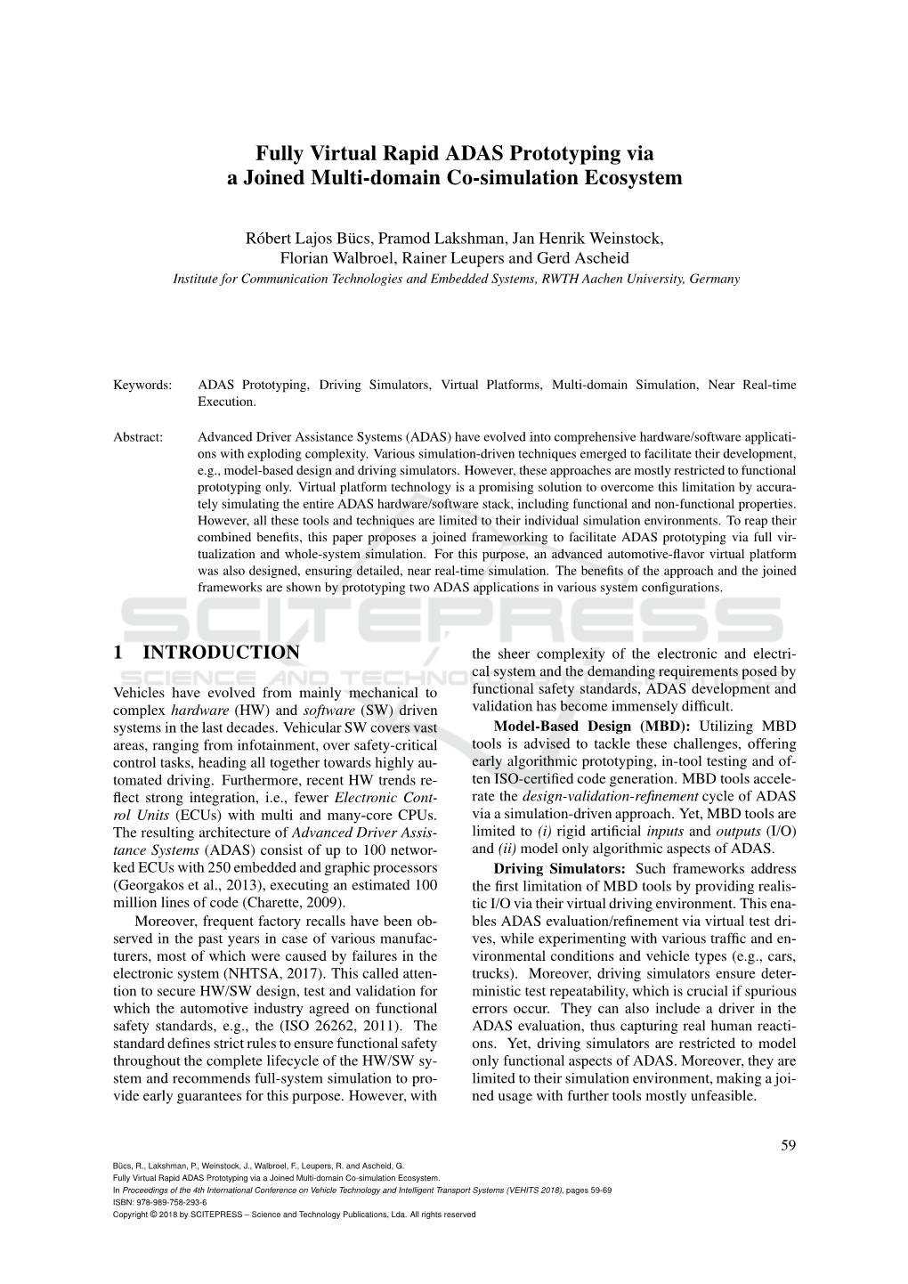 Fully Virtual Rapid ADAS Prototyping Via a Joined Multi-Domain Co-Simulation Ecosystem