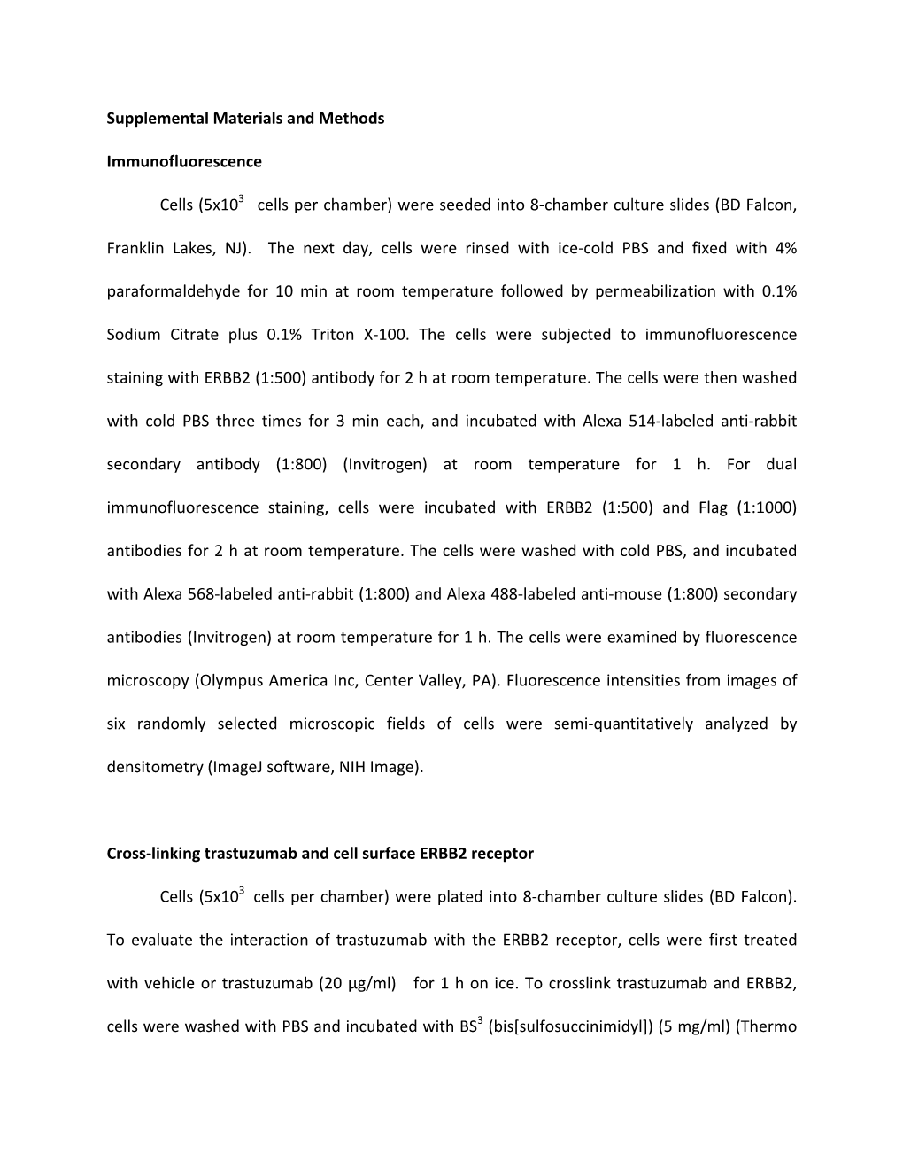 Supplemental Materials and Methods Immunofluorescence Cells (5X103