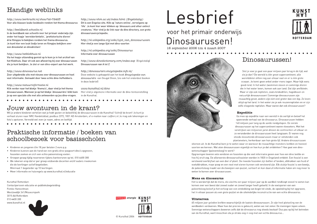 Dinosaurussen!