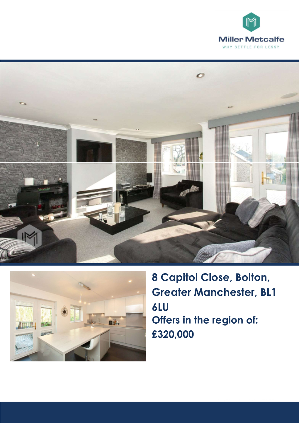 8 Capitol Close, Bolton, Greater Manchester, BL1 6LU Offers in the Region Of: £320,000