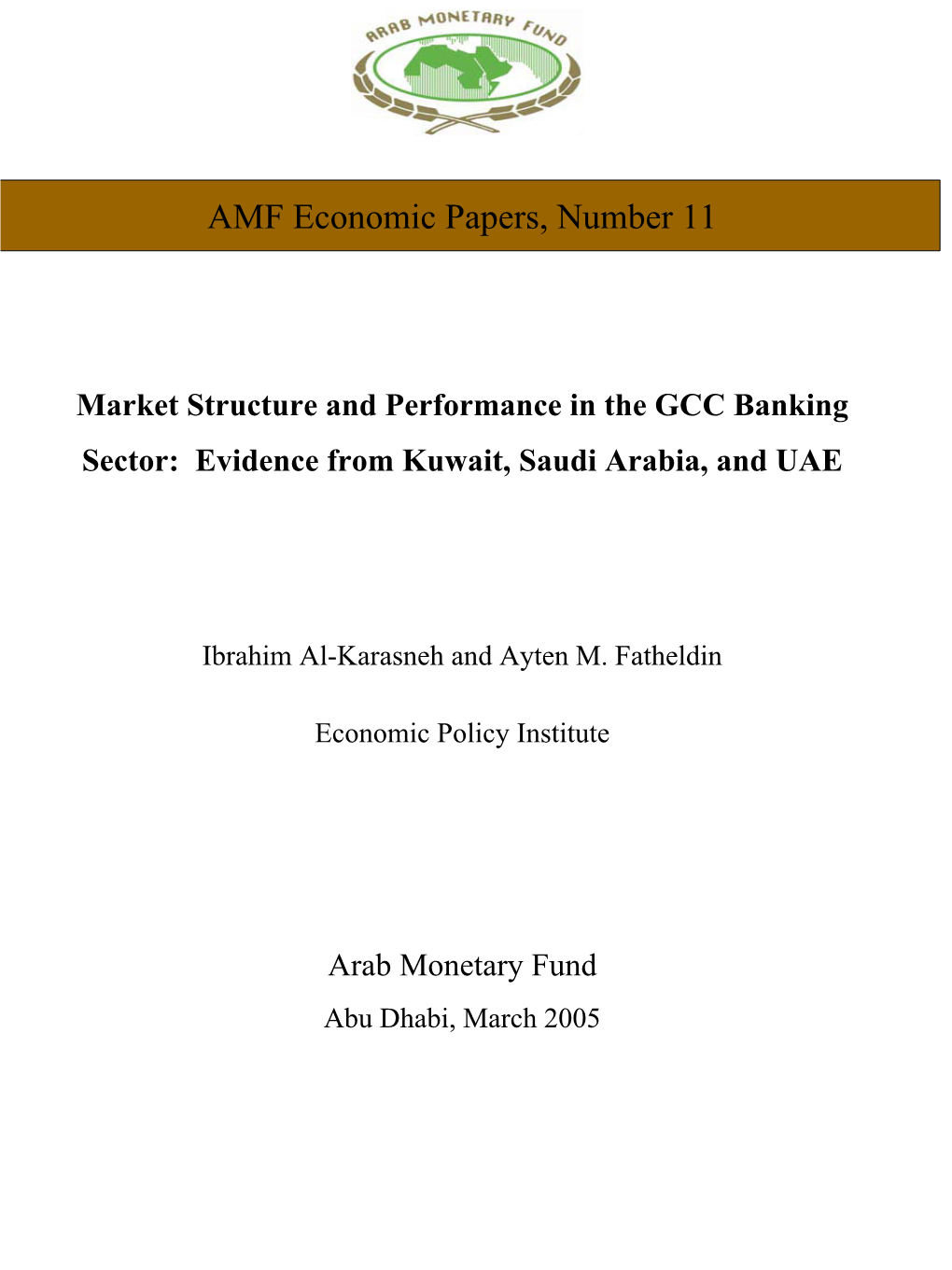 Investment and the Stock Market: Evidence from Arab