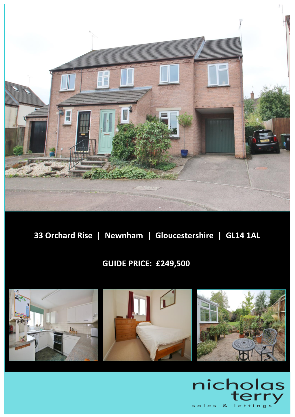 33 Orchard Rise | Newnham | Gloucestershire | GL14 1AL GUIDE