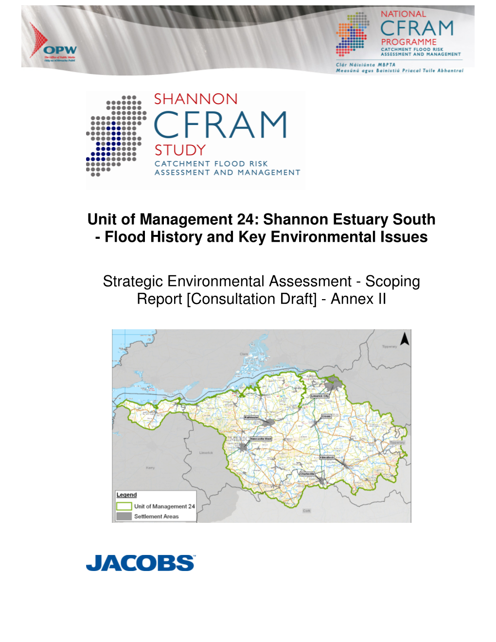 Unit of Management 24: Shannon Estuary South - Flood History and Key Environmental Issues