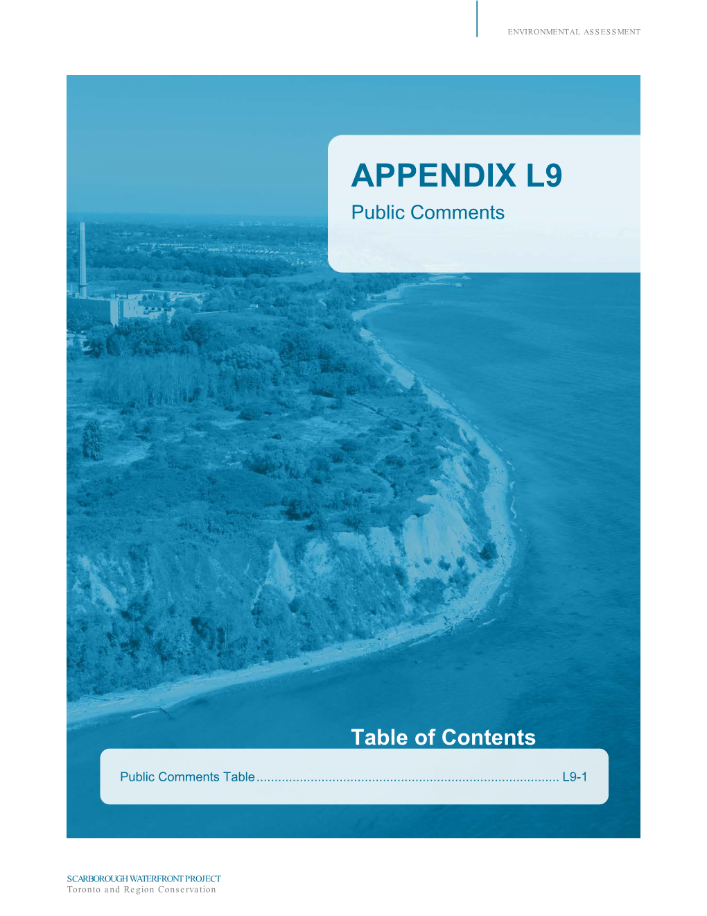 APPENDIX L9 Public Comments