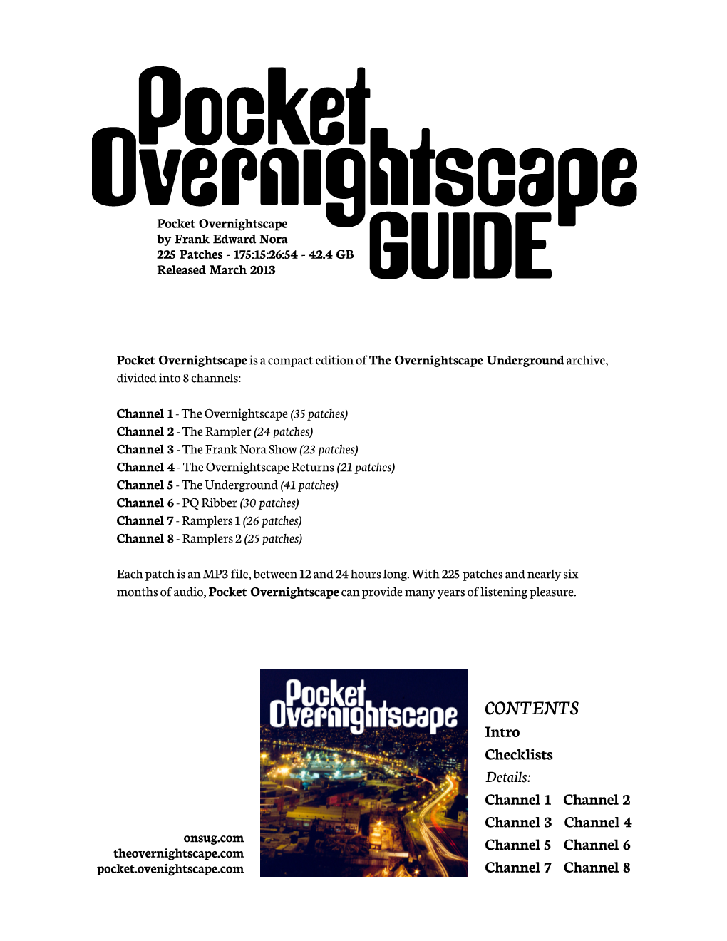 Pocket Overnightscape Guide