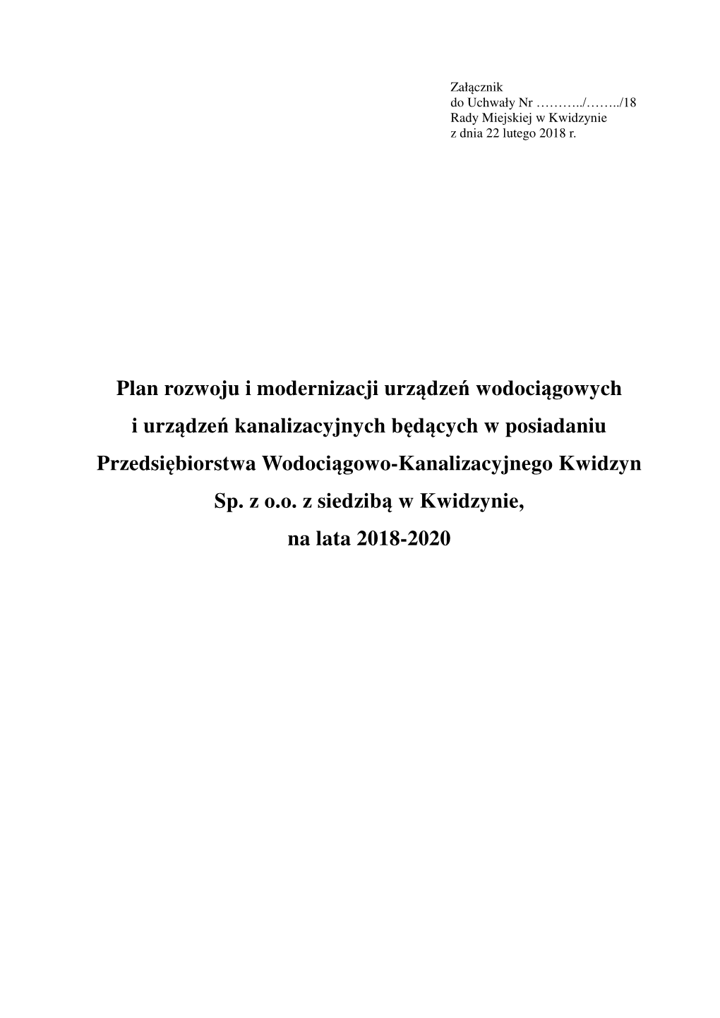 PWK Plan Rozowju__Załącznik Popr