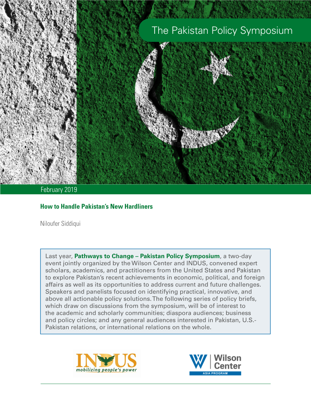 The Pakistan Policy Symposium
