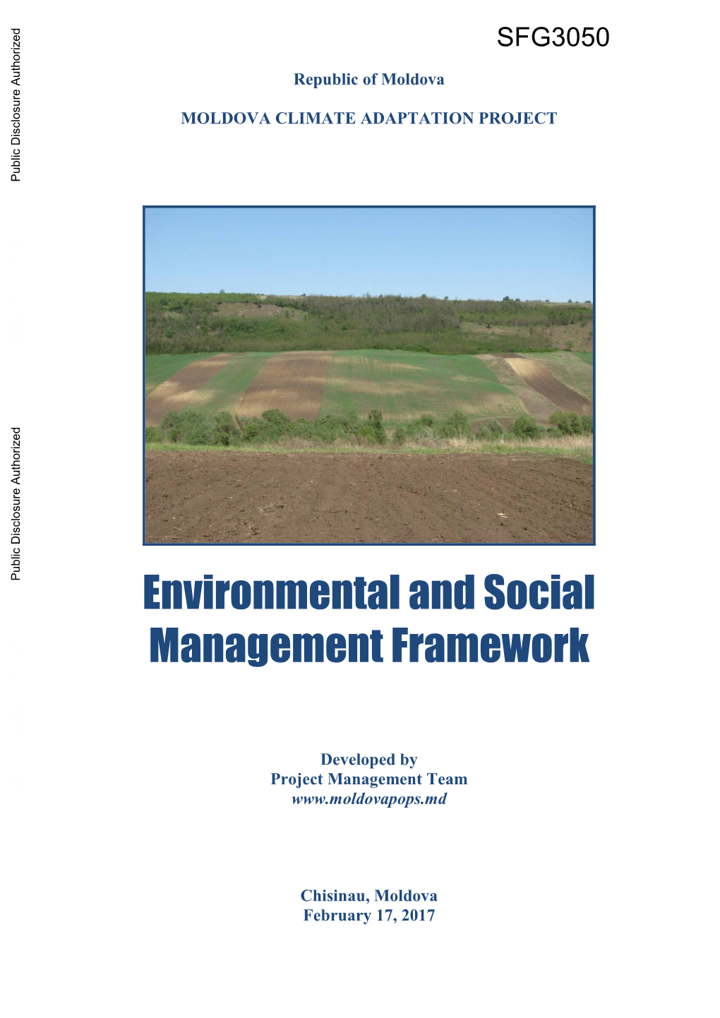 Environmental Assessment Policies and Procedures