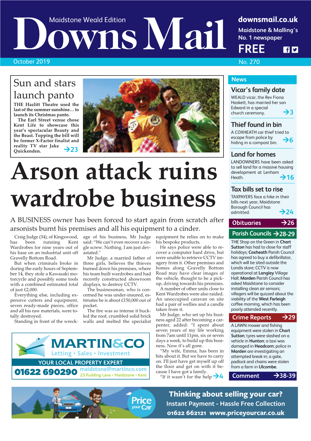 Arson a Ack Ruins Wardrobe Business