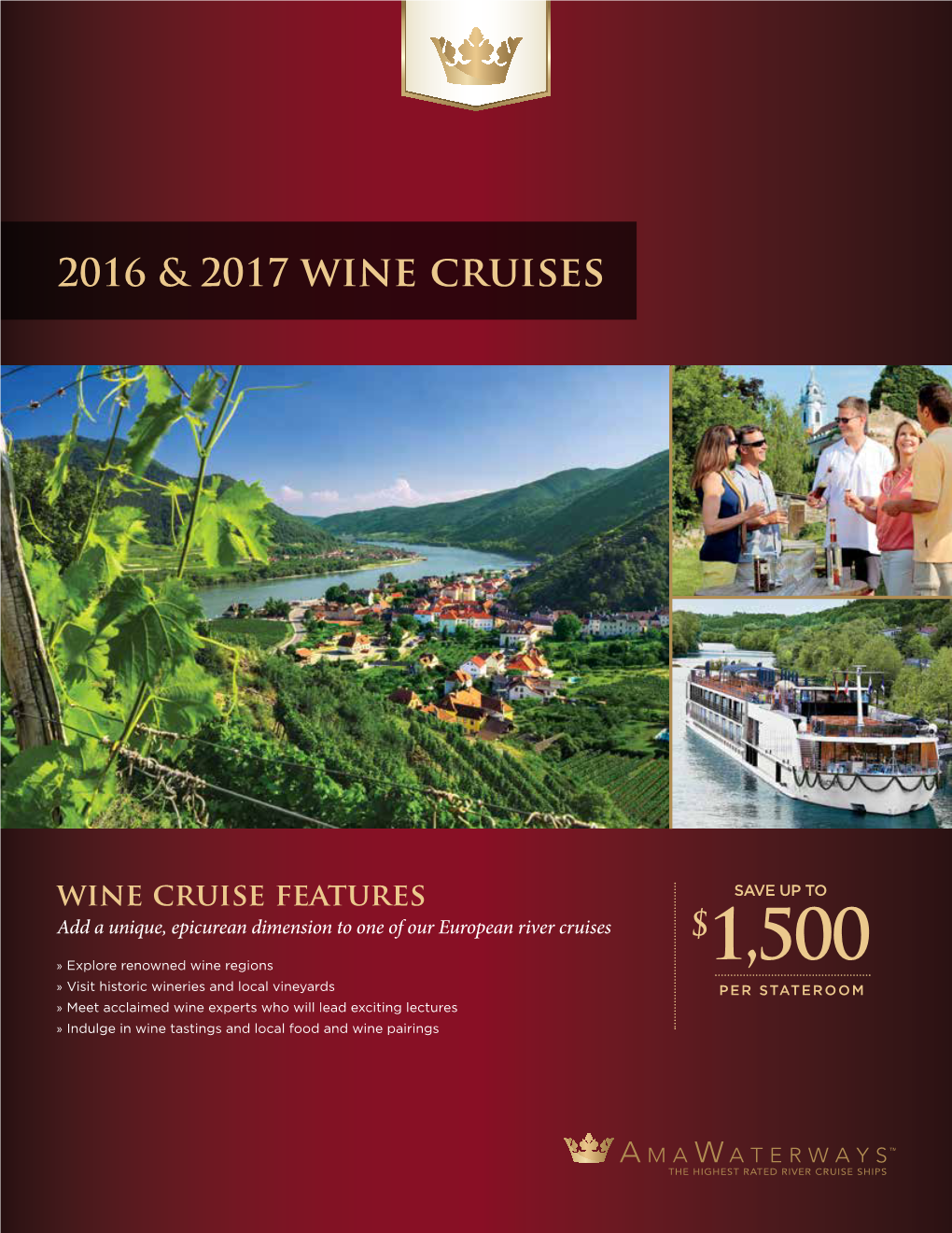 Wine Cruise Features