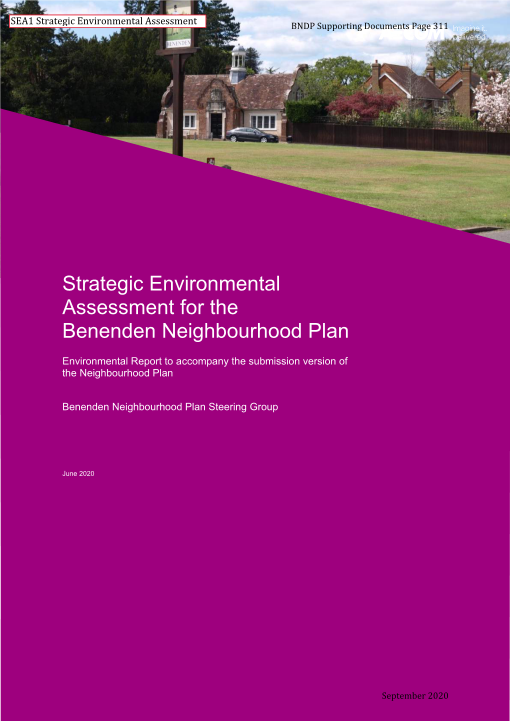 Strategic Environmental Assessment for the Benenden Neighbourhood Plan