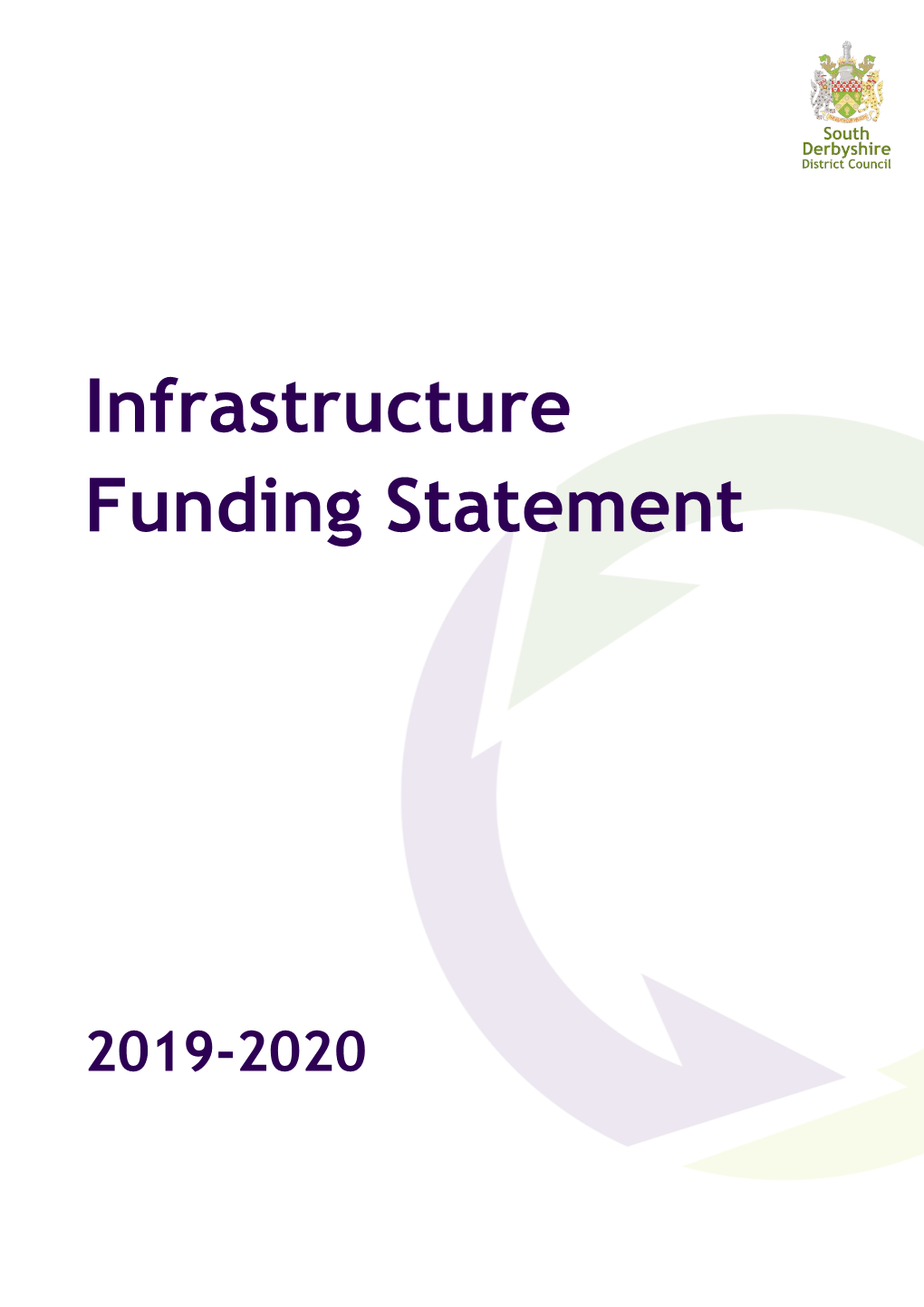 Infrastructure Funding Statement 2019-2020