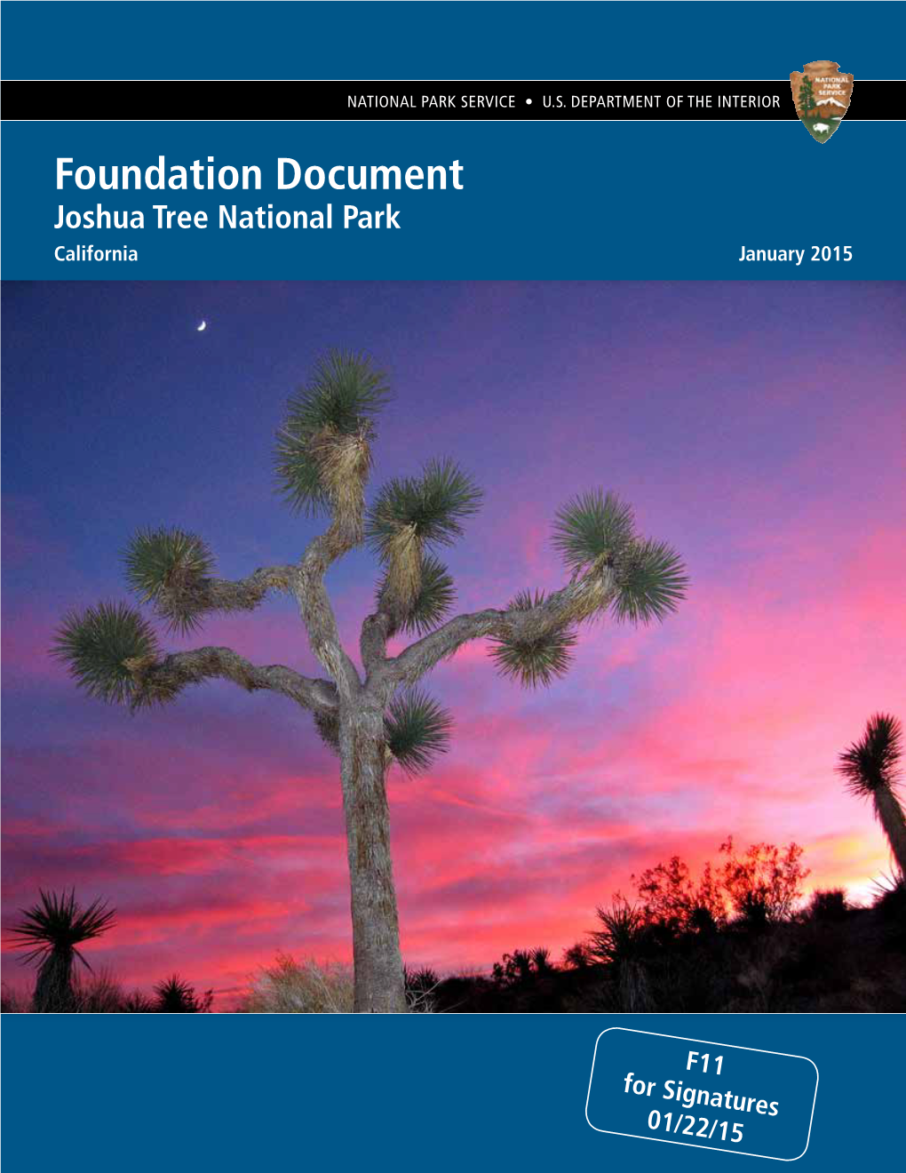 Foundation Document • Joshua Tree National Park