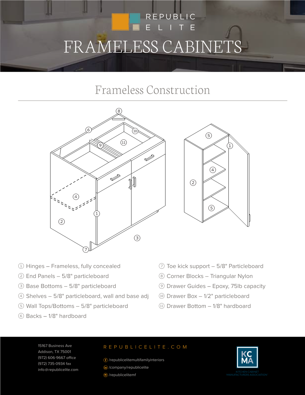 Frameless Cabinets