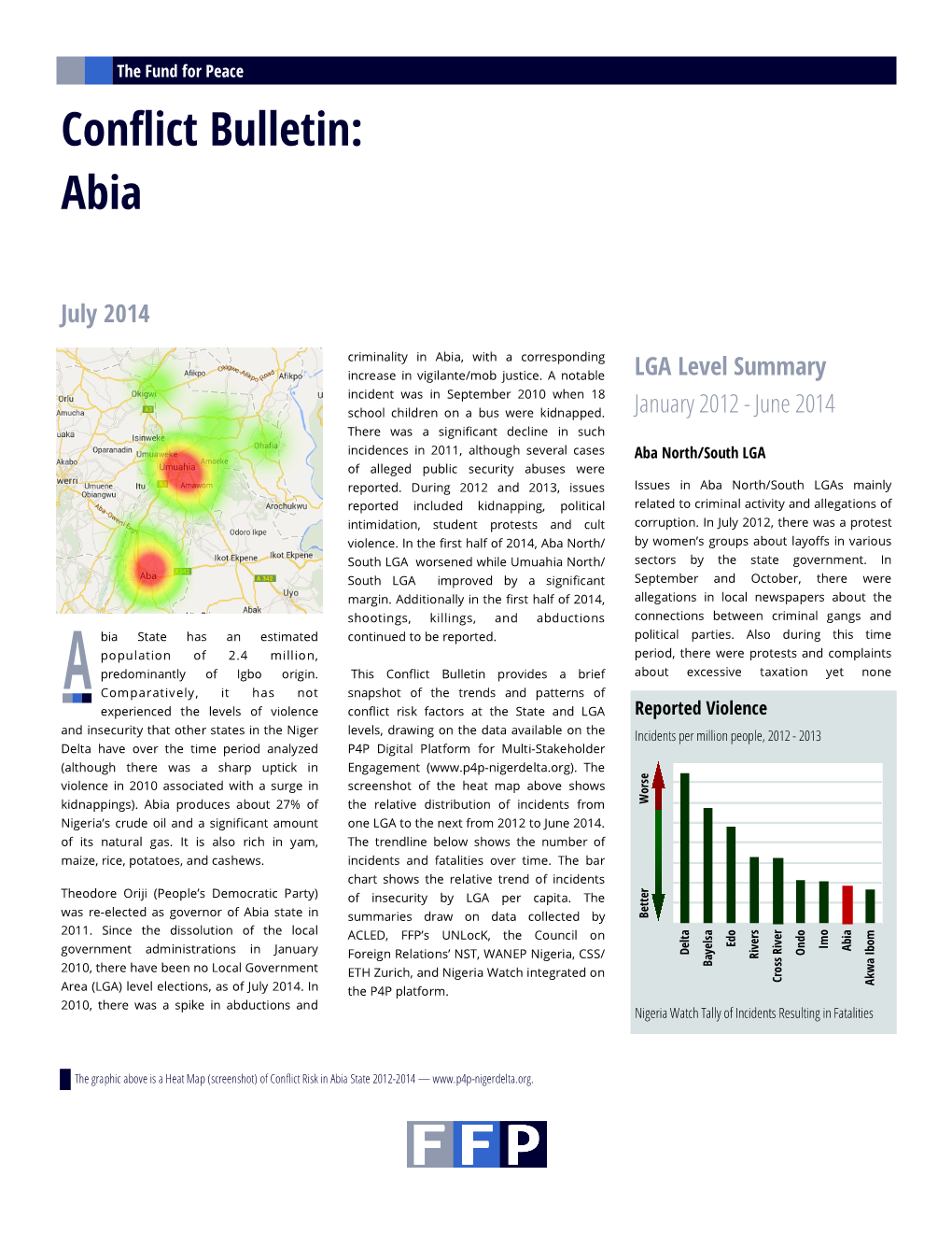 Conflict Bulletin: Abia