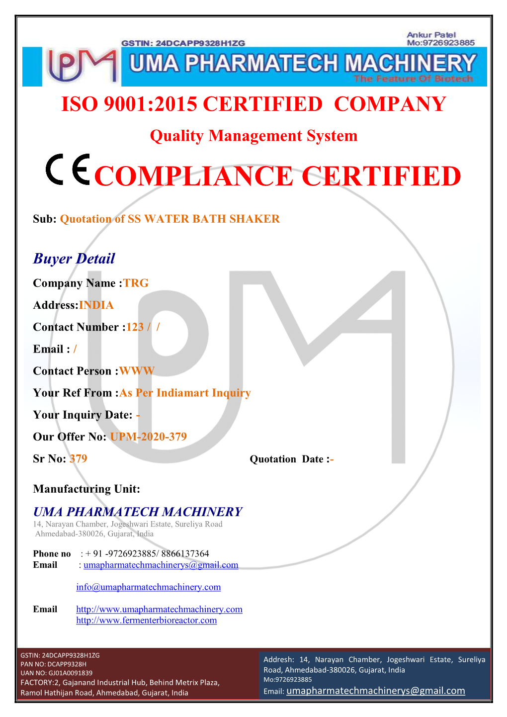 Compliance Certified