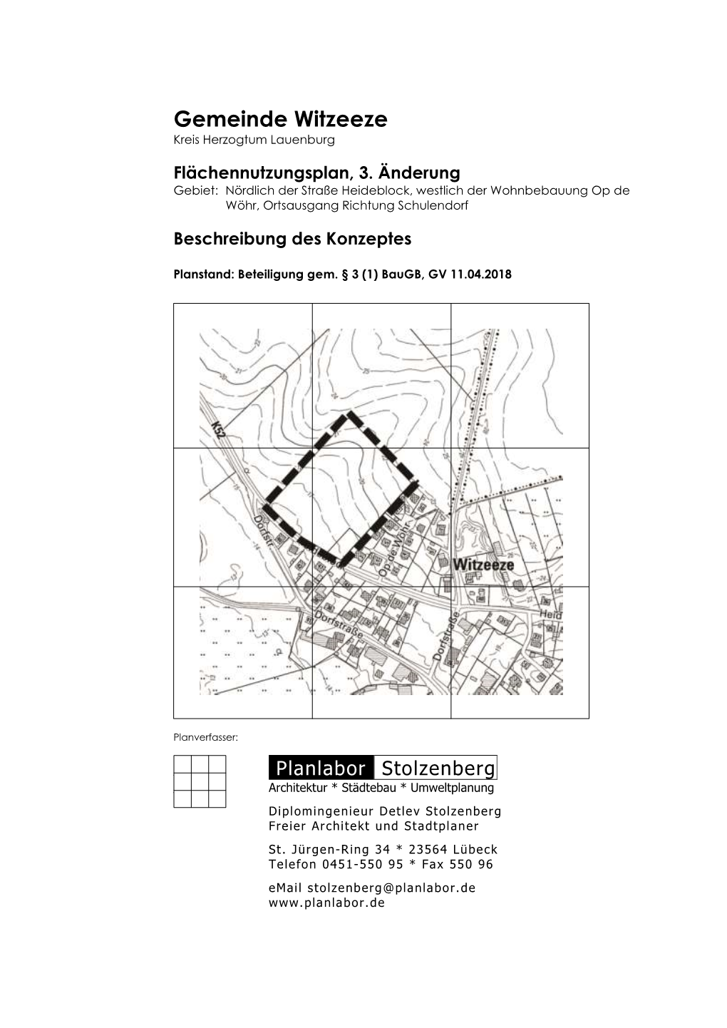 Gemeinde Witzeeze Kreis Herzogtum Lauenburg