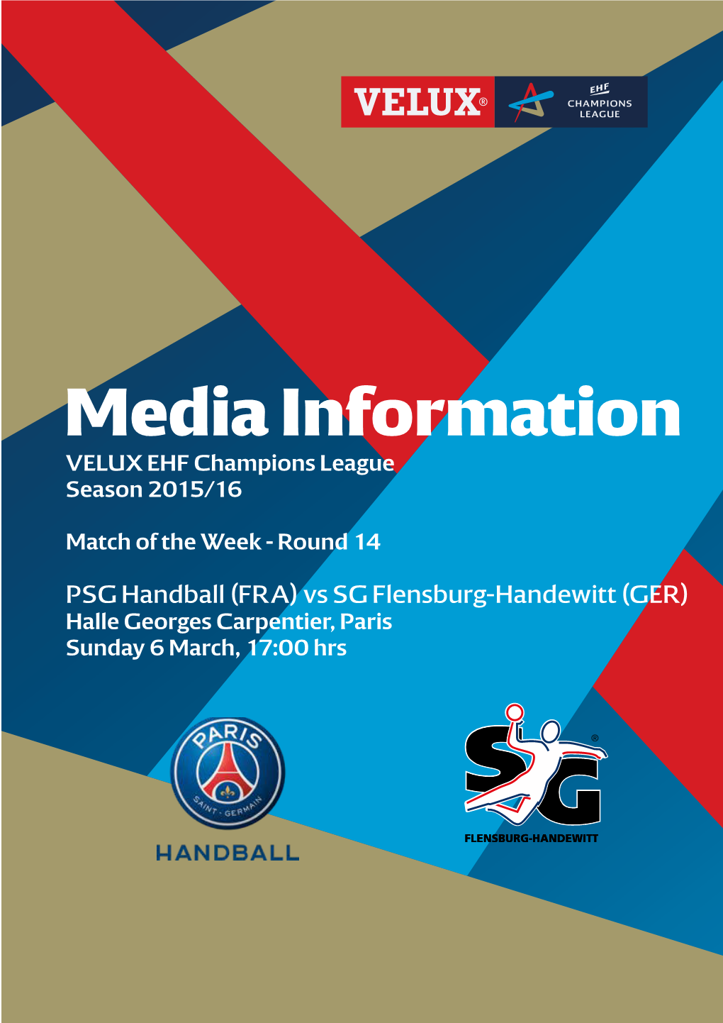 Media Information VELUX EHF Champions League Season 2015/16