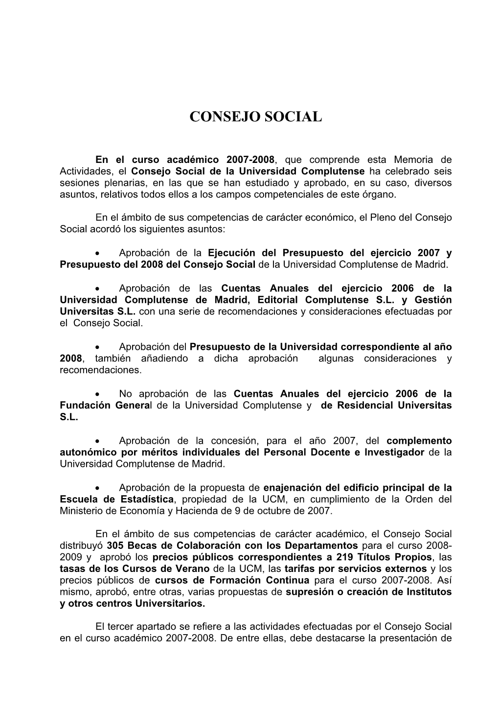 Consejo Social