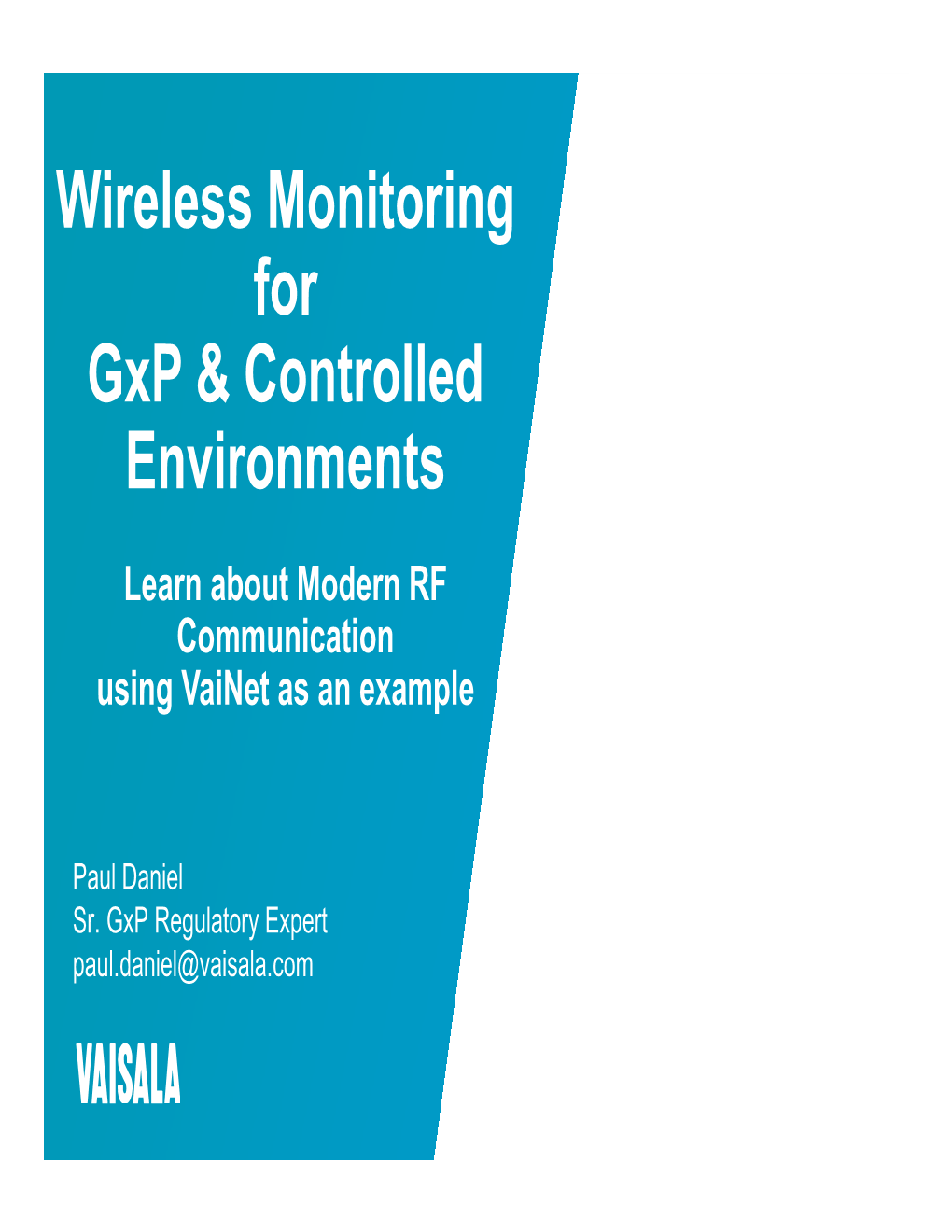 Wireless Temperature and Humidity Presentation Slides